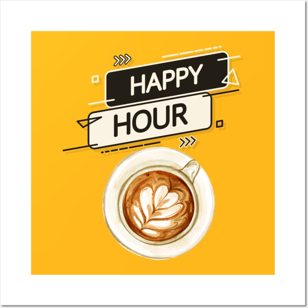 Happy hour Wall Art by Eva Passi Arts